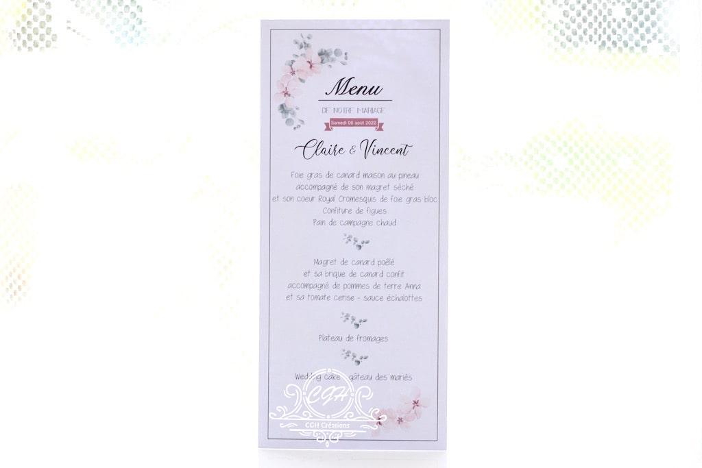 Cgh papeterie fine menu elegance fleuri min